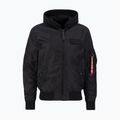 Geacă pentru bărbați Alpha Industries MA-1 TT Two Tone Hood black/black 3