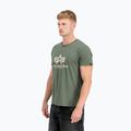 Tricou polo  pentru bărbați  Alpha Industries Basic vintage green