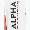 Tricou pentru bărbați  Alpha Industries Backprint white 7