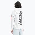 Bluză pentru bărbați Alpha Industries Back Print Zip white 5
