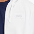 Bluză pentru bărbați Alpha Industries Back Print Zip white 6
