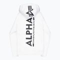 Bluză pentru bărbați Alpha Industries Back Print Zip white 9