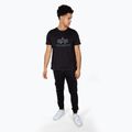 Tricou pentru bărbați Alpha Industries Basic Rainbow Reflective black 2