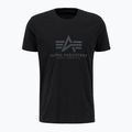 Tricou pentru bărbați Alpha Industries Basic Rainbow Reflective black 3