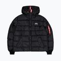 Geacă pentru bărbați Alpha Industries Hooded Puffer Faux Down black 8