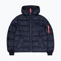 Geacă pentru bărbați Alpha Industries Hooded Puffer Faux Down rep.blue 5
