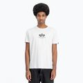 Tricou pentru bărbați  Alpha Industries Basic Mid Logo white