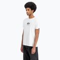 Tricou pentru bărbați  Alpha Industries Basic Mid Logo white 4