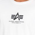 Tricou pentru bărbați  Alpha Industries Basic Mid Logo white 6