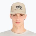 Șapcă pentru bărbați Alpha Industries Basic Trucker sand 3