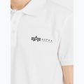 Tricou pentru bărbați Alpha Industries Basic Polo Small Logo white 5