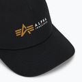 Șapcă pentru bărbați Alpha Industries Label Trucker black 3