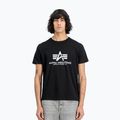 Tricouri pentru bărbați Alpha Industries Basic T (2 buc.) black