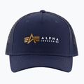 Șapcă pentru bărbați Alpha Industries Label Trucker rep.blue