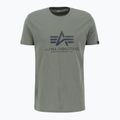 Tricou pentru bărbați  Alpha Industries Basic Rainbow Reflective vintage green 2