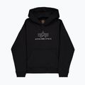 Bluză pentru bărbați Alpha Industries Basic Hoodie TPU black/chrome 9