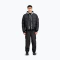 Geacă izolată pentru bărbați Alpha Industries MA-1 Logo Puffer Bomber black 2