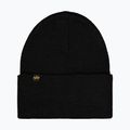 Căciulă Alpha Industries Rubber Logo Beanie black 2