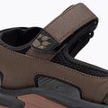 Sandale de trekking pentru bărbați Jack Wolfskin Lakewood Cruise maro 4019011 9