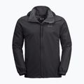 Jack Wolfskin jachetă de ploaie pentru bărbați Stormy Point negru 1111141_6000_002