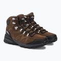 Jack Wolfskin Refugio Texapore Mid maro/fantomă cizme de trekking pentru bărbați 4