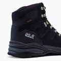 Jack Wolfskin Refugio Texapore Mid cizme de trekking pentru bărbați negru 4049841 7