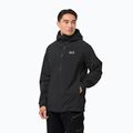 Jack Wolfskin jachetă de ploaie pentru bărbați Highest Peak negru 1115131_6000_002