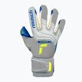 Mănuși de portar pentru copii Reusch Attrakt Fusion Finger Support Guardian gri pentru copii 5272940 10