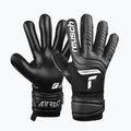 Mănușă de portar Reusch Attrakt Infinity Suport pentru degete negru 5270720-7700 5