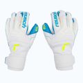 Reusch Attrakt Freegel Aqua Mănuși de portar impermeabile la vânt alb 5270459