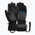 Mănuși de schi Reusch Outset R-Tex XT black melange/safety yellow/brilliant blue