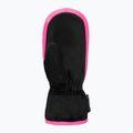 Mănuși de schi pentru copii Reusch Ben Mitten black/ knockout pink 3