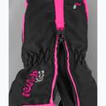 Mănuși de schi pentru copii Reusch Ben Mitten black/ knockout pink 5