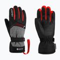 Mănuși de schi pentru copii Reusch Flash Gore-Tex black/black melange/fire red