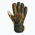 Mănuși de portar Reusch Attrakt Grip Finger Support verzi-portocalii 5370010-5556 5