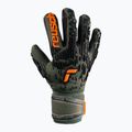 Mănuși de portar Reusch Attrakt Freegel Silver Junior negru-verde 5372035-5555 5