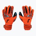 Mănuși de portar pentru copii Reusch Attrakt Fusion Finger Support Guardian Junior roșu 5372940-3333