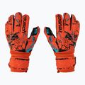 Mănuși de portar pentru copii Reusch Attrakt Silver Roll Finger Junior pentru copii, roșu 5372217-3333