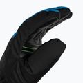 Mănușă de schi pentru copii Reusch Alan Alan negru/albastru strălucitor/galben securizat 4