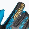 Mănuși de portar Reusch Attrakt Aqua Finger Support black/gold/aqua 5