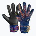 Mănuși de portar pentru copii Reusch Attrakt Gold X Junior premium albastru/auriu/negru pentru copii
