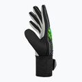 Mănuși de box pentru copii Reusch Attrakt Starter Solid Junior black/fluo lime/aqua 4