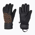 Mănuși de schi pentru femei Reusch Beatrix R-Tex XT black/brown leopard