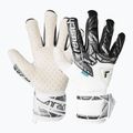 Mănuși de portar  Reusch Attrakt SpeedBump white/silver/black