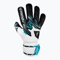 Mănuși de portar pentru copii Reusch Attrakt Gold NC Junior white/silver/black 2