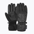 Mănuși de schi damă Reusch Keira R-Tex XT black/black leopard 2