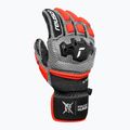 Mănuși de schi pentru bărbați Reusch Worldcup Warrior GS black/silver/fluo red 3