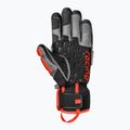 Mănuși de schi pentru bărbați Reusch Worldcup Warrior GS black/silver/fluo red 4
