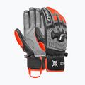 Mănuși de schi Reusch Worldcup Warrior DH black/silver/fluo red