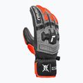 Mănuși de schi Reusch Worldcup Warrior DH black/silver/fluo red 2